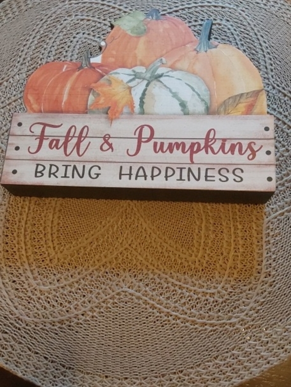Ashland Fall & Pumpkins Decorative Table Decor
